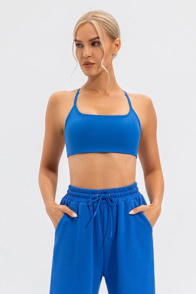 YogaFlex Crisscross Spaghetti Strap Active Cami