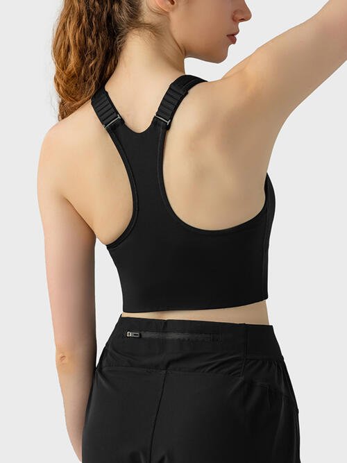 TrainTech Wide Strap Sport Bra