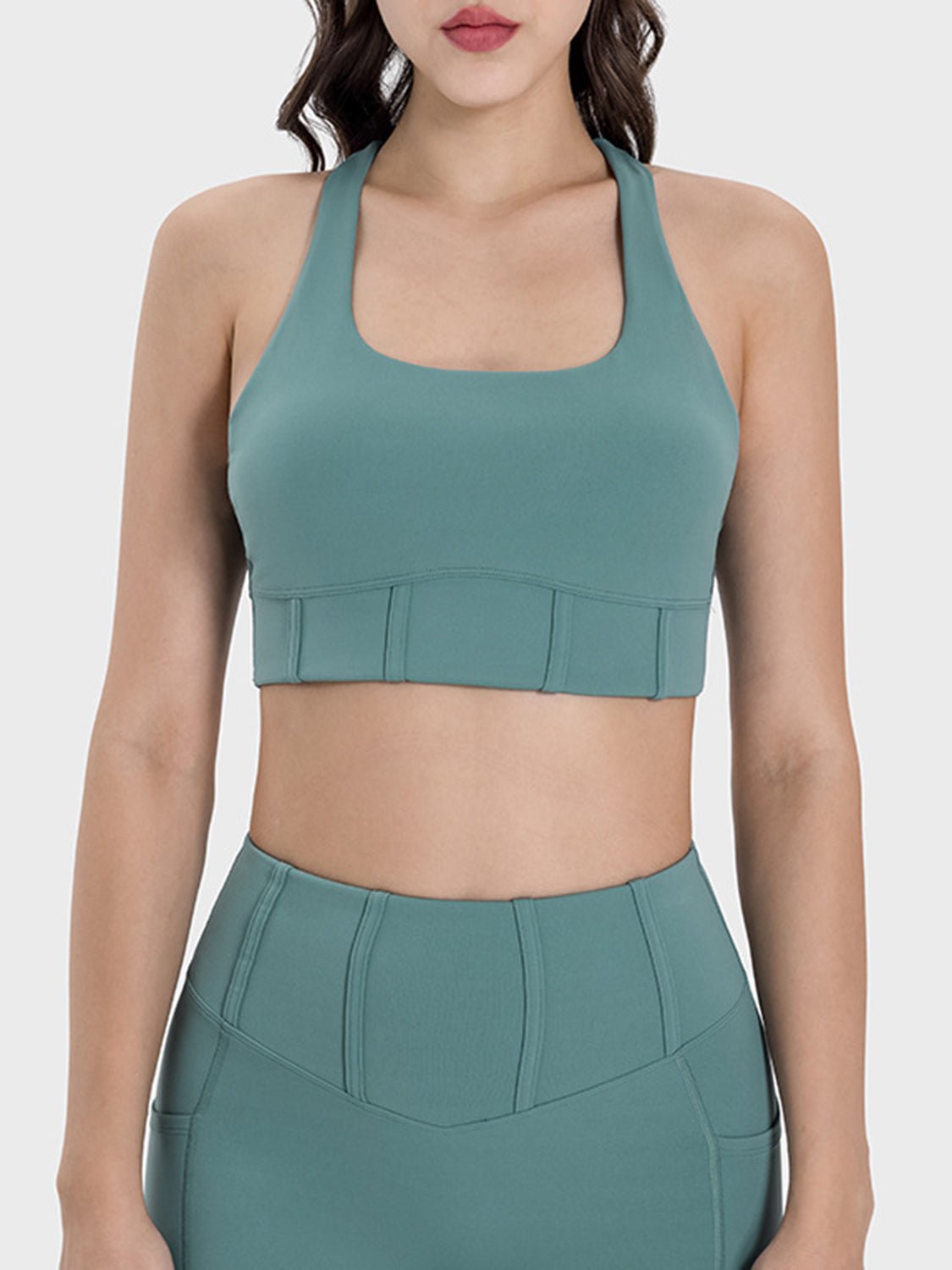 ZenSculpt Square Neck Wide Strap Tank