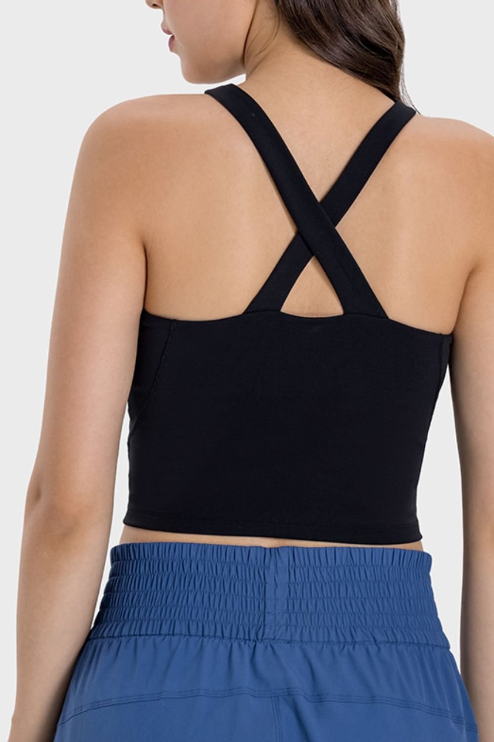 TrainTech Crisscross Grecian Neck Active Cami