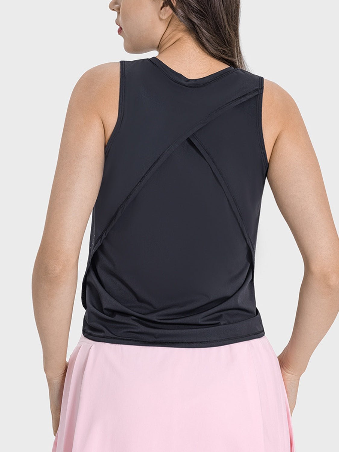 YogaFlex Round Neck Active Tank