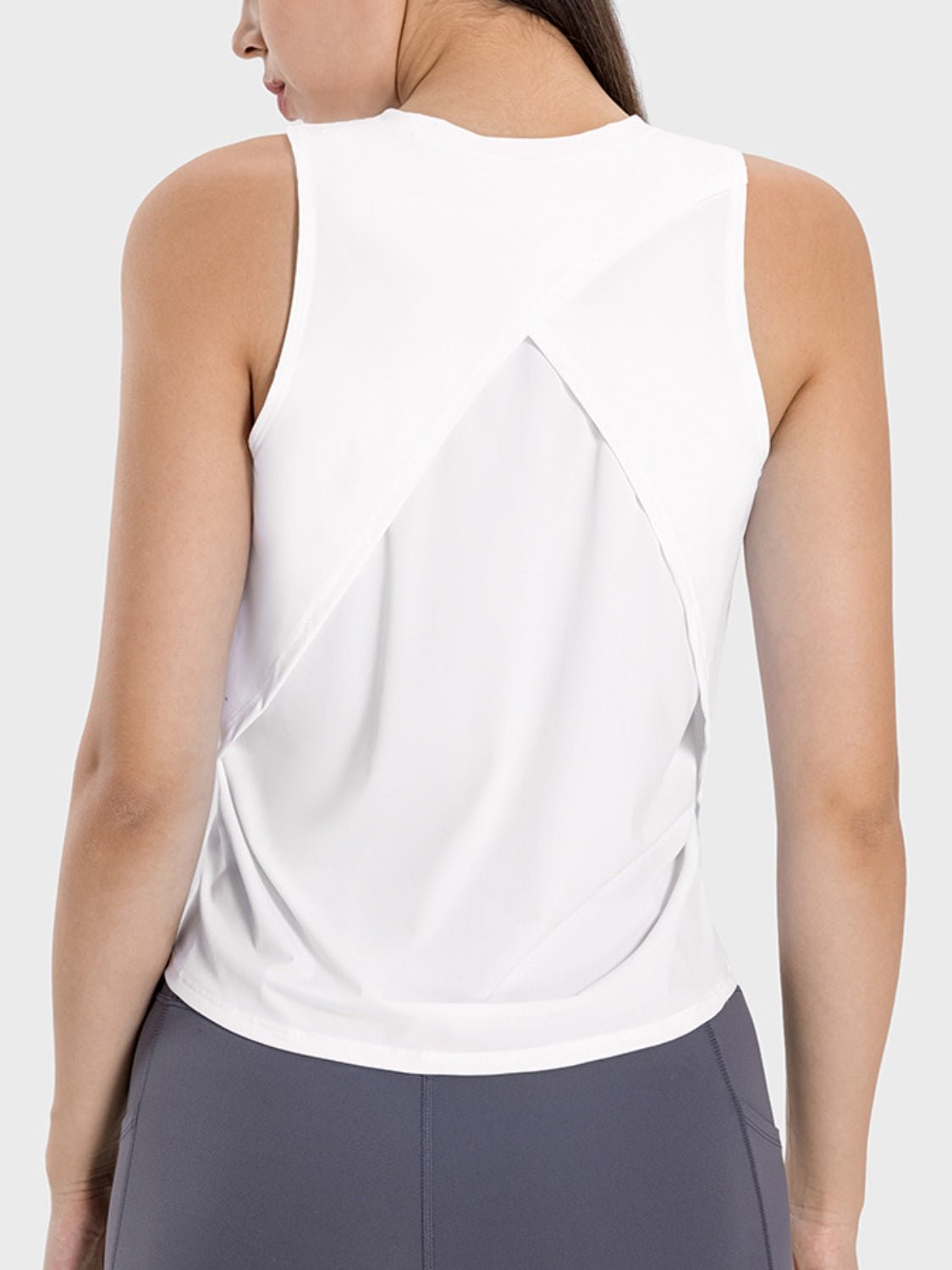 YogaFlex Round Neck Active Tank