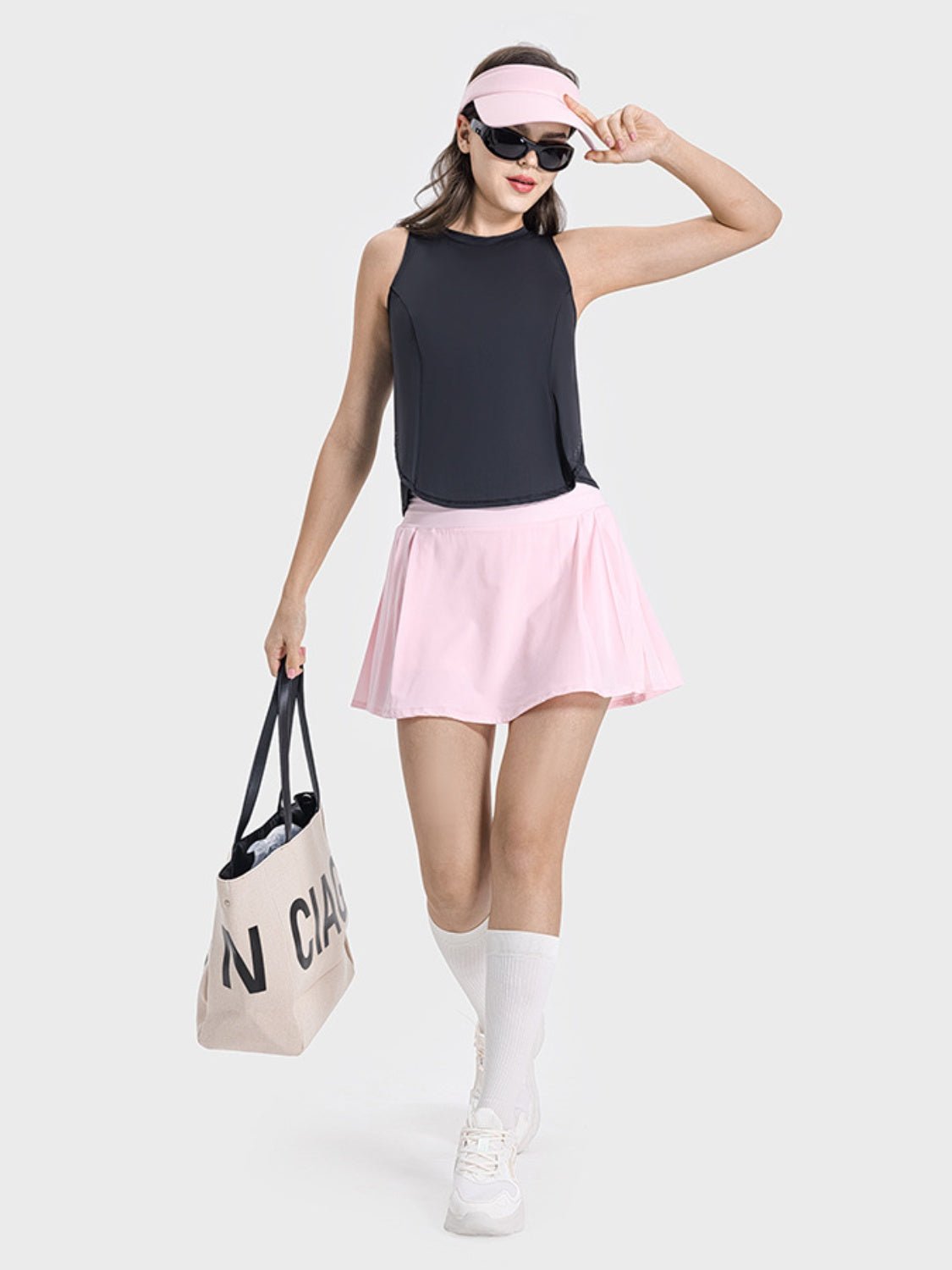 YogaFlex Round Neck Active Tank