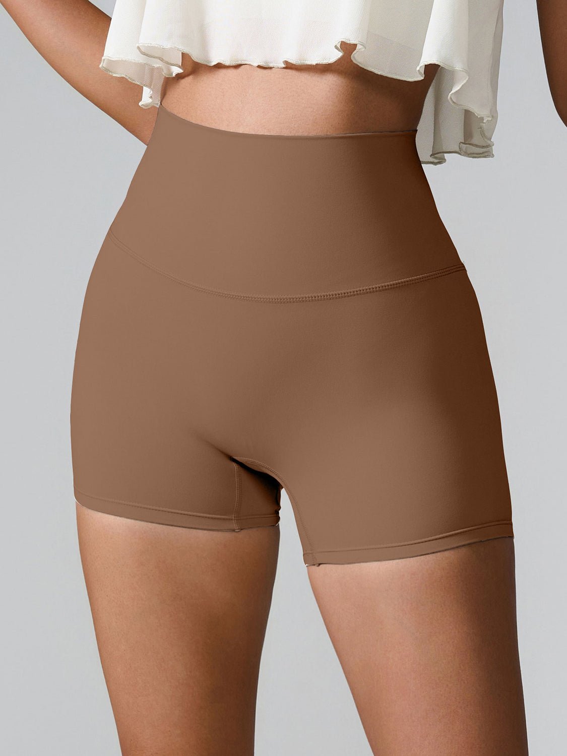 TrainTech High Waist Active Shorts