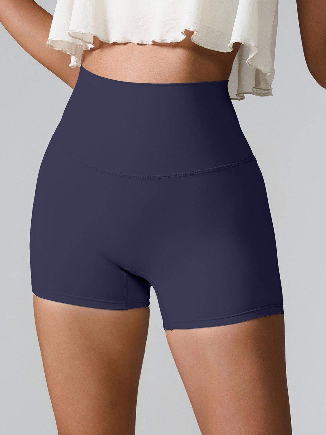 TrainTech High Waist Active Shorts