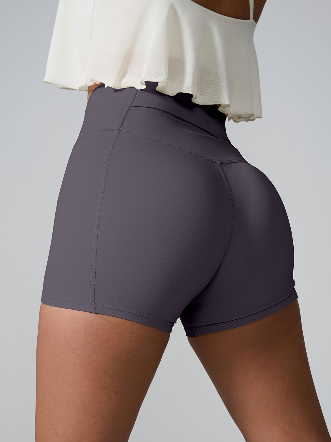 TrainTech High Waist Active Shorts