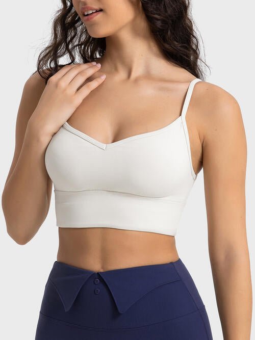 YogaFlex Spaghetti Strap Sport Bra