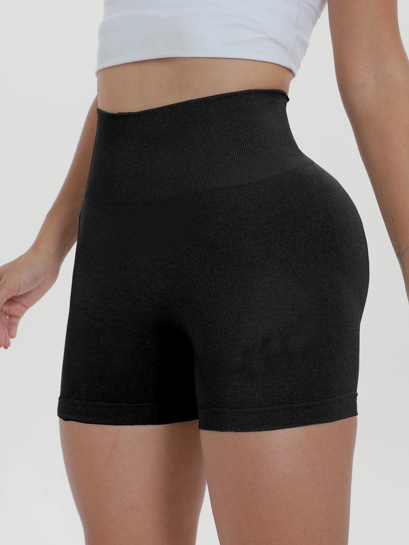 YogaFlex Simple High Waist Active Shorts