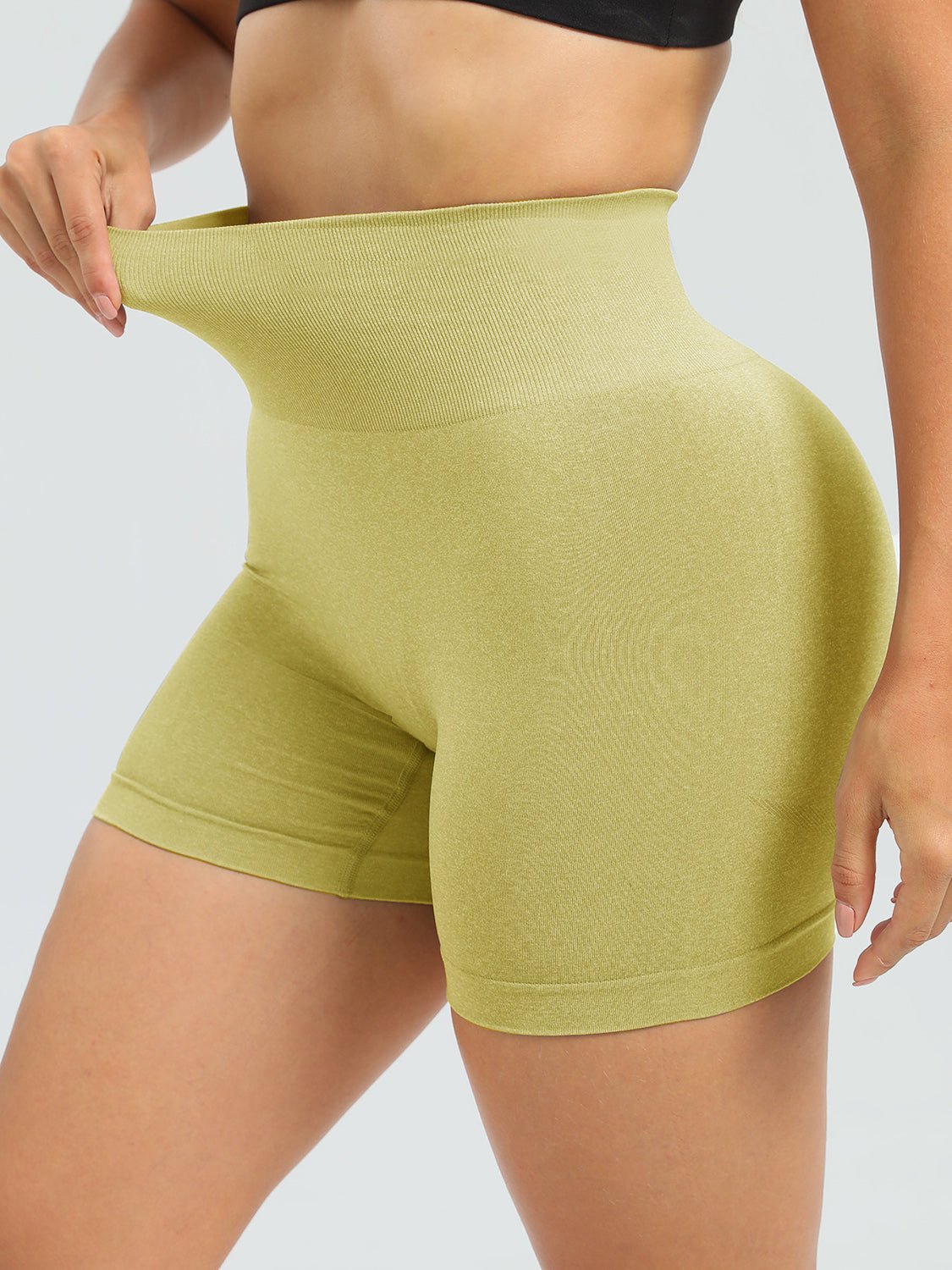 YogaFlex Simple High Waist Active Shorts