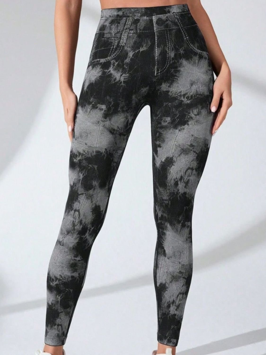 ZenSculpt Tie-Dye High Waist Active Leggings