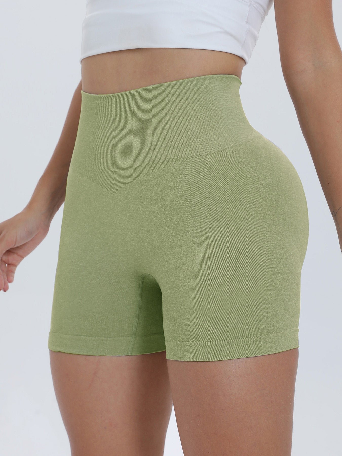 YogaFlex Simple High Waist Active Shorts