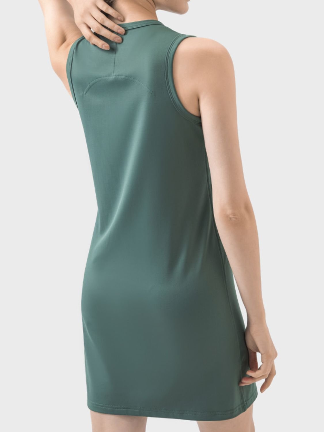 TrainTech Round Neck Sleeveless Active Dress
