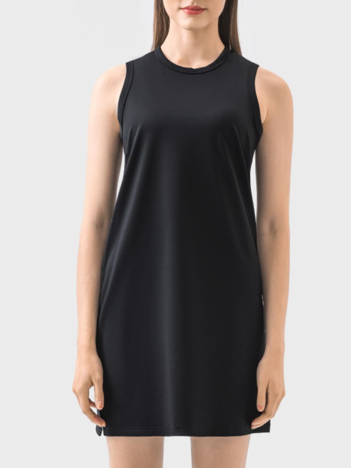 TrainTech Round Neck Sleeveless Active Dress