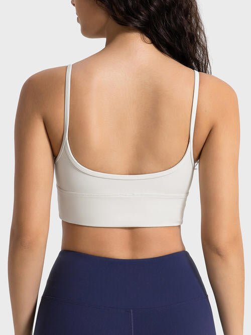 YogaFlex Spaghetti Strap Sport Bra