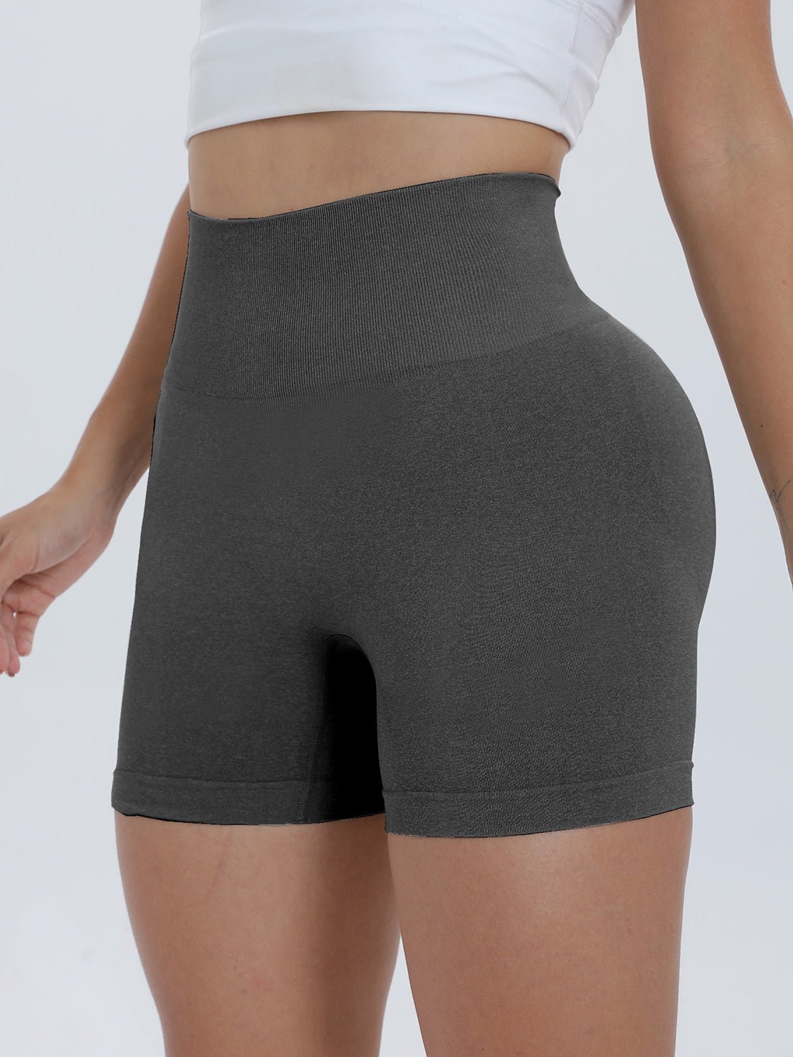 YogaFlex Simple High Waist Active Shorts