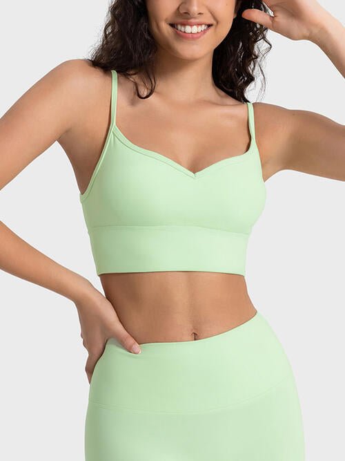 YogaFlex Spaghetti Strap Sport Bra