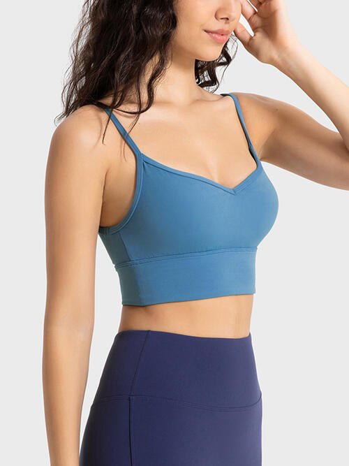 YogaFlex Spaghetti Strap Sport Bra
