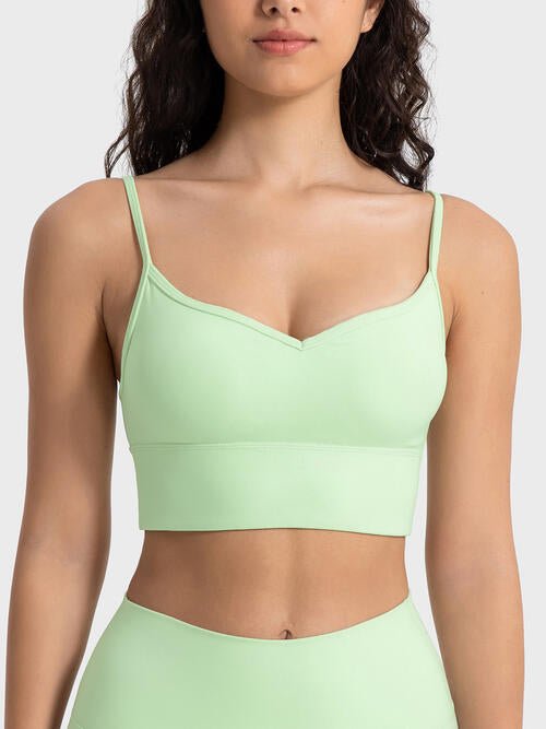 YogaFlex Spaghetti Strap Sport Bra