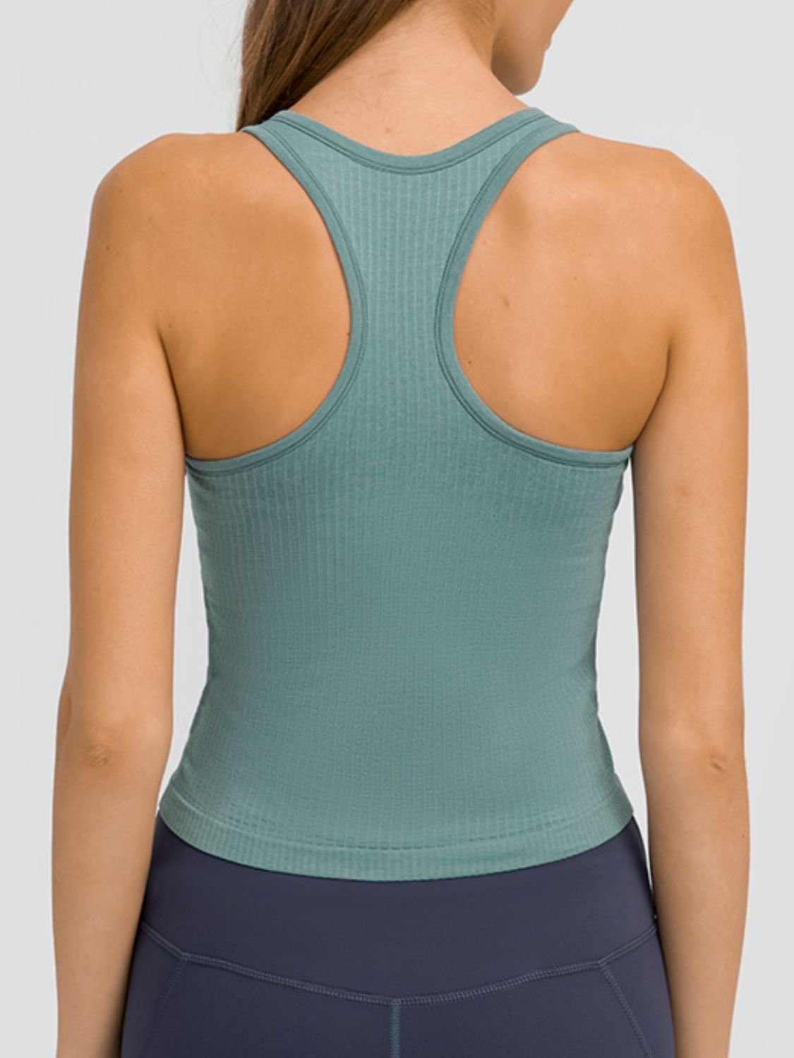 ZenSculpt Round Neck Racerback Active Tank