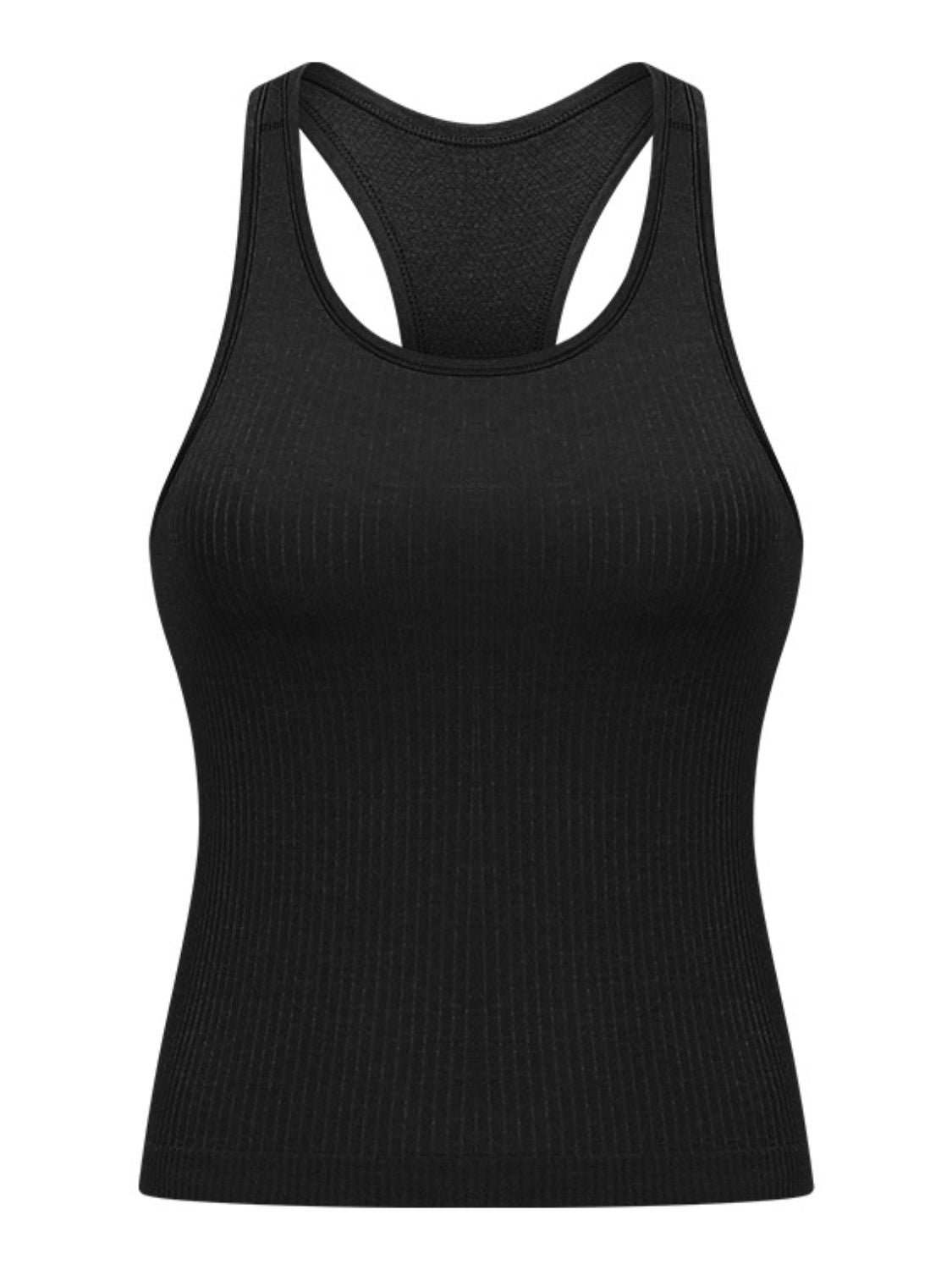ZenSculpt Round Neck Racerback Active Tank