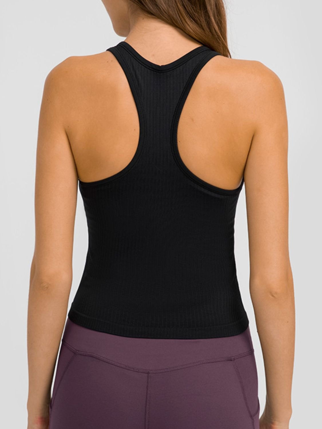 ZenSculpt Round Neck Racerback Active Tank