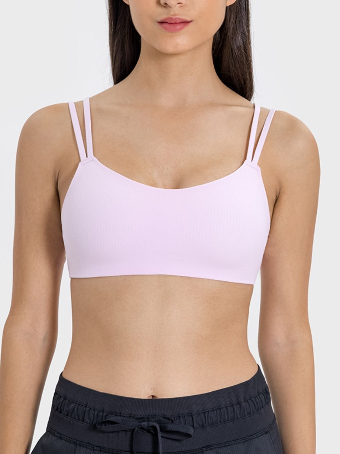 YogaFlex Scoop Neck Double Strap Active Cami