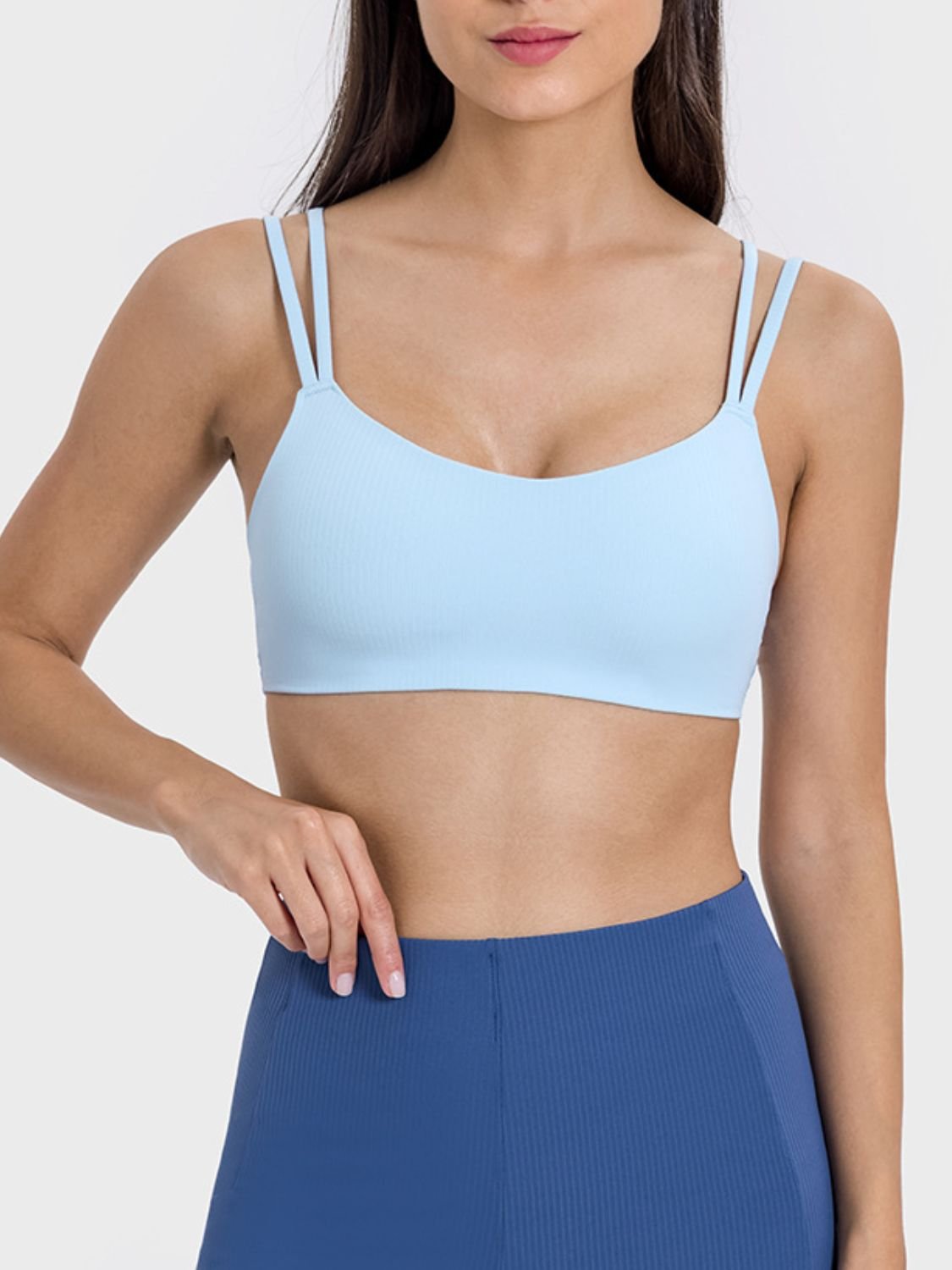 YogaFlex Scoop Neck Double Strap Active Cami