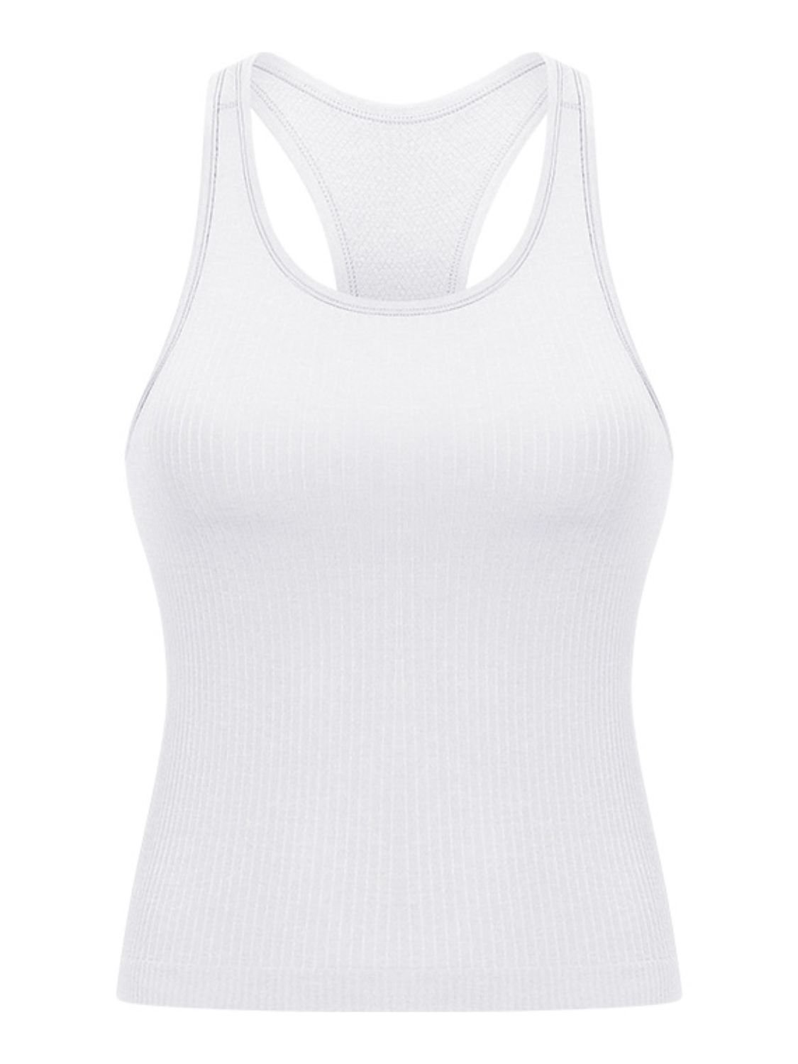 ZenSculpt Round Neck Racerback Active Tank