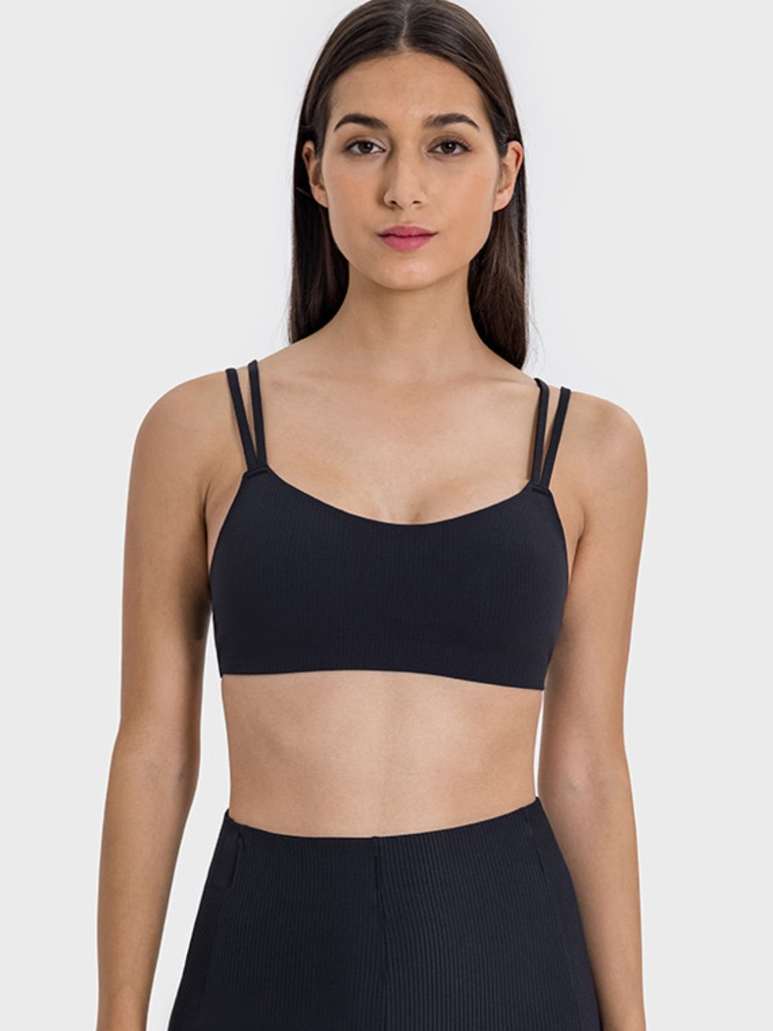 YogaFlex Scoop Neck Double Strap Active Cami