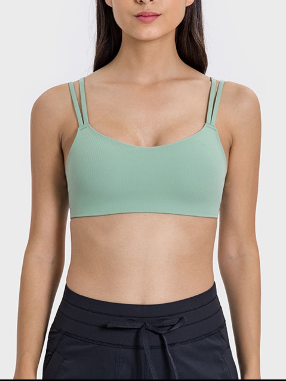 YogaFlex Scoop Neck Double Strap Active Cami