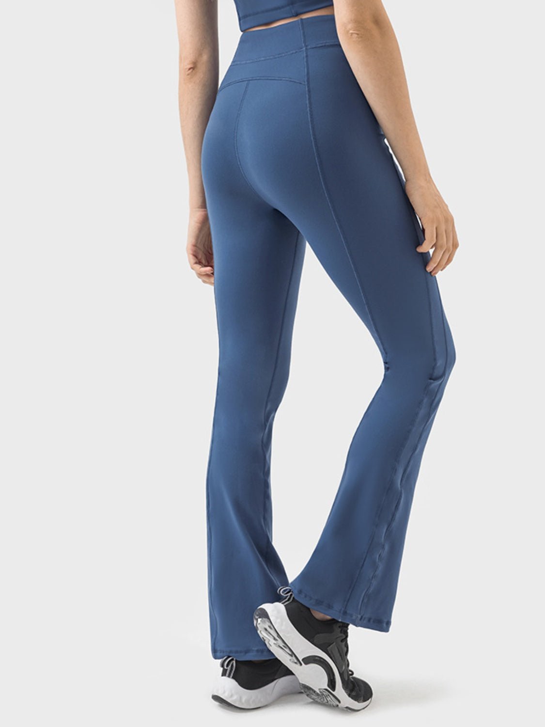 ZenSculpt Zipper Detail High Waist Active Pants