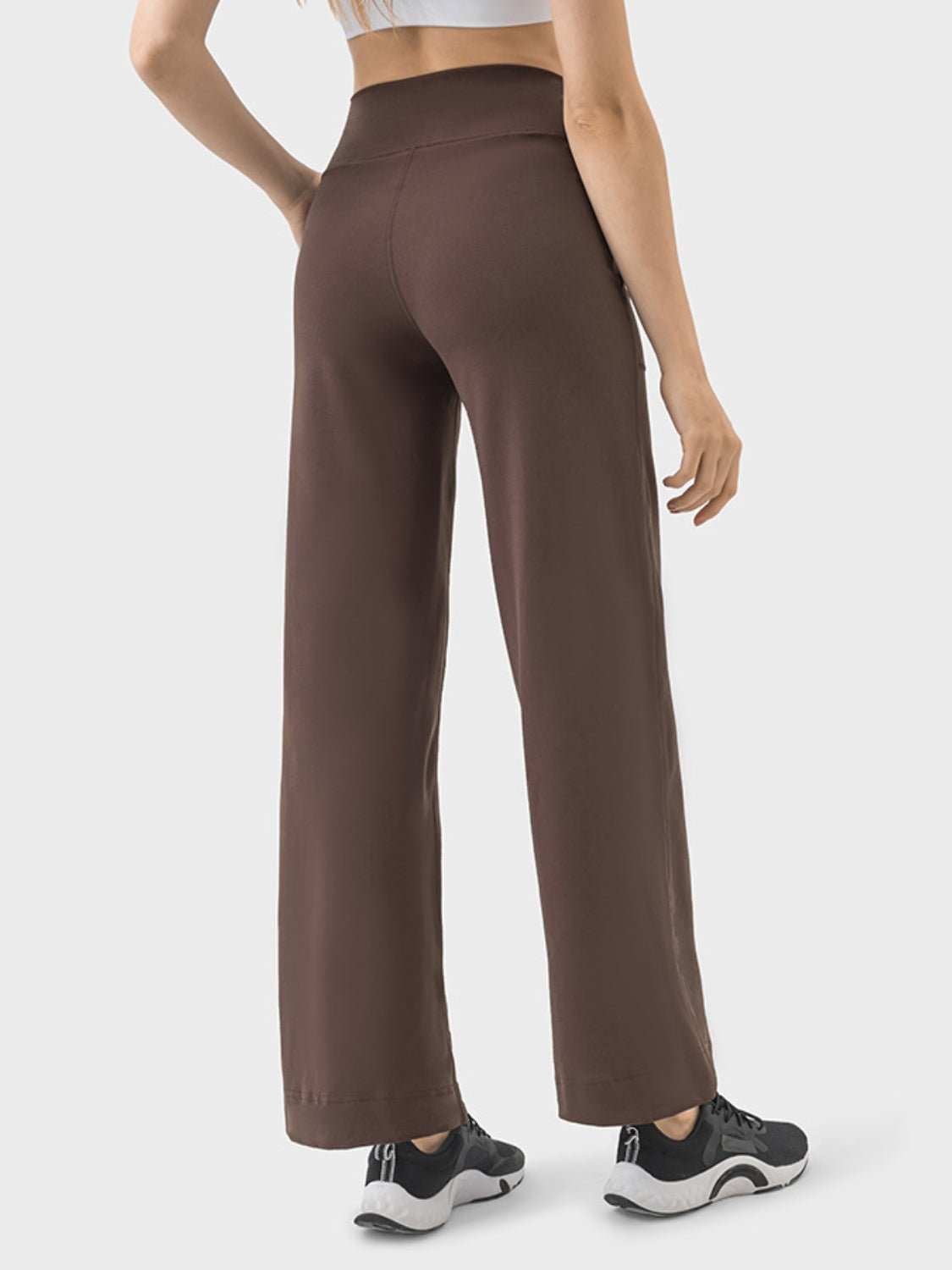 YogaFlex Drawstring Active Pants with Pockets