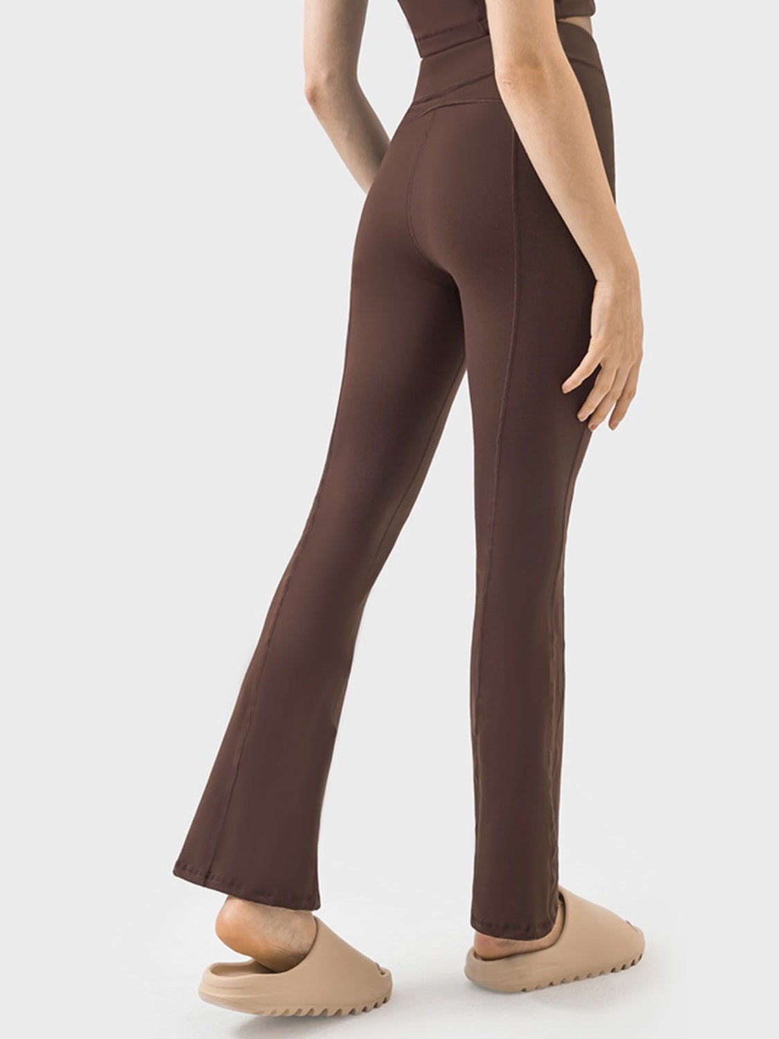 ZenSculpt Zipper Detail High Waist Active Pants